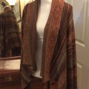 Extraordinary Peruvian connection cardigan/poncho